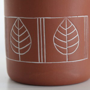 kubek ceramiczny liście lipy Green Village-3