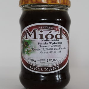 miód gryczany Baczewski 400g