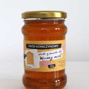 miód koniczynowy Zarzycki 400g 2017
