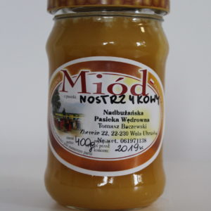 miód nostrzykowy Baczewski 400g