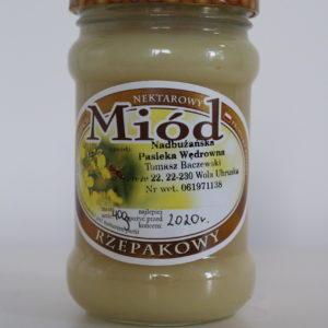 miód rzepakowy Baczewski 400g