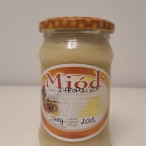 miód rzepakowy z propolisem