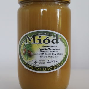 miód spadziowy liściasty