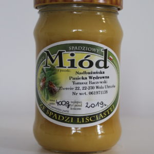 miód ze spadzi liściastej Baczewski 400g